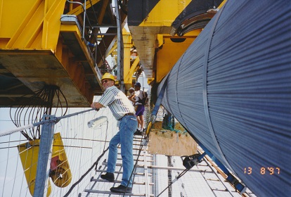 Great Belt project - 1988-1998 - delivery of advanced ppe solutions.